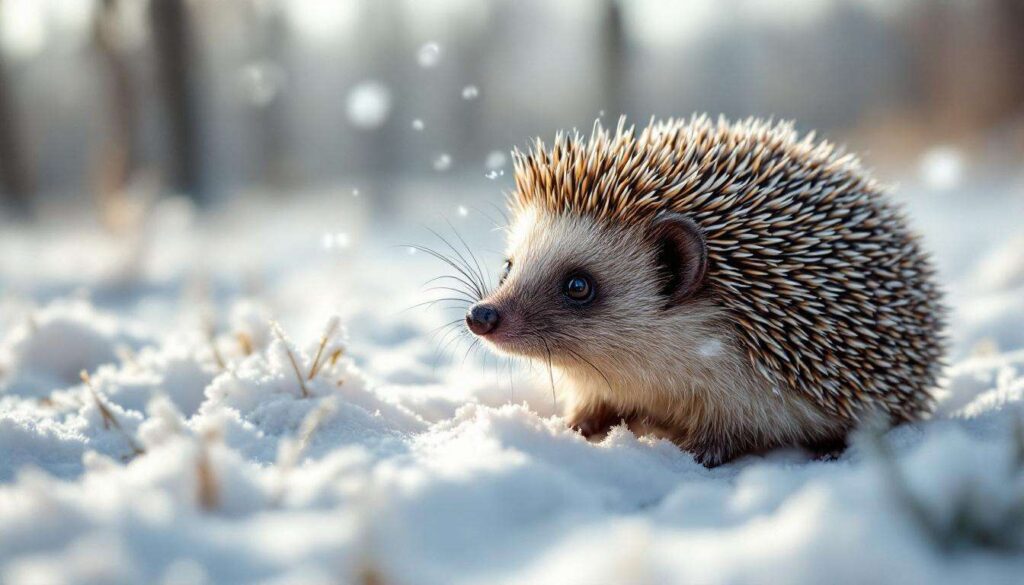 No, seeing a hedgehog in winter is not a good sign at all