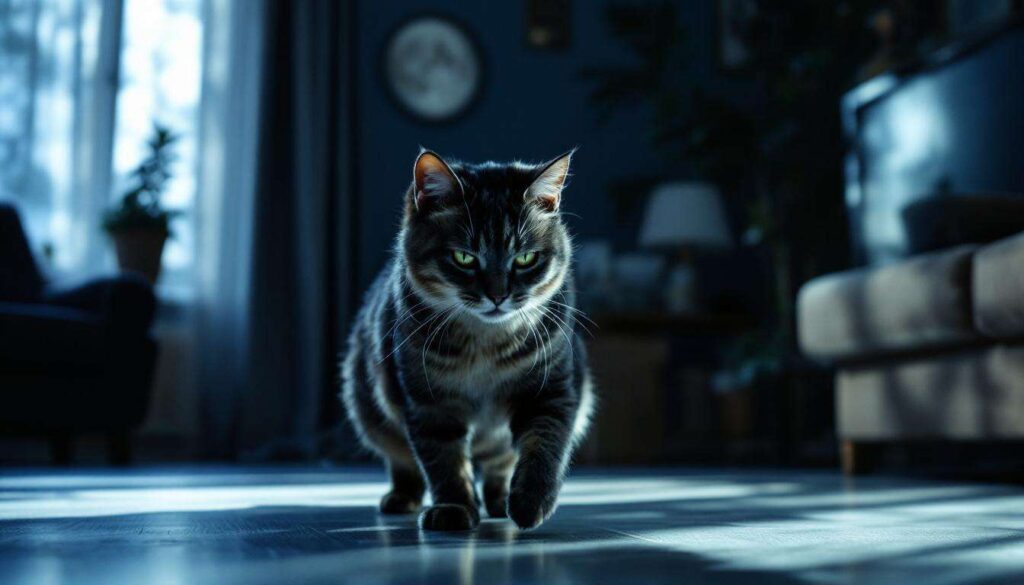 Can cats really sleepwalk?