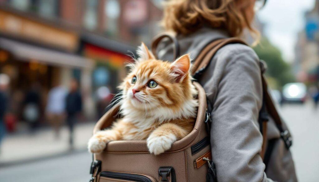 Are there really cats you can take everywhere with you?