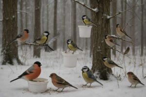 These sour cream containers you throw away could save hundreds of birds in winter