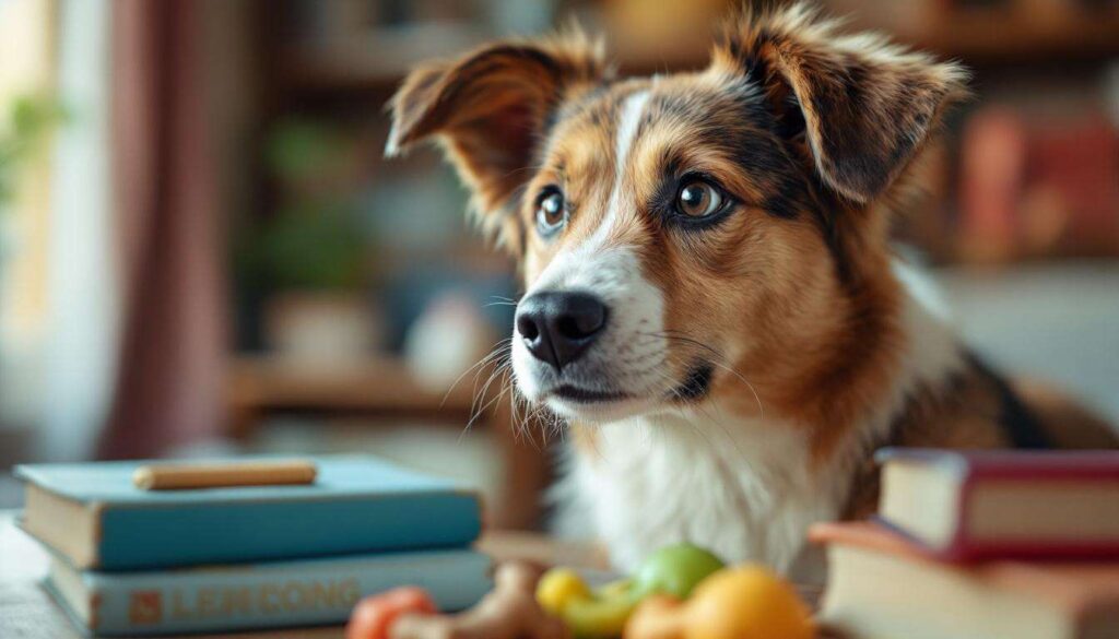 Some highly intelligent dogs can learn new words just by listening in