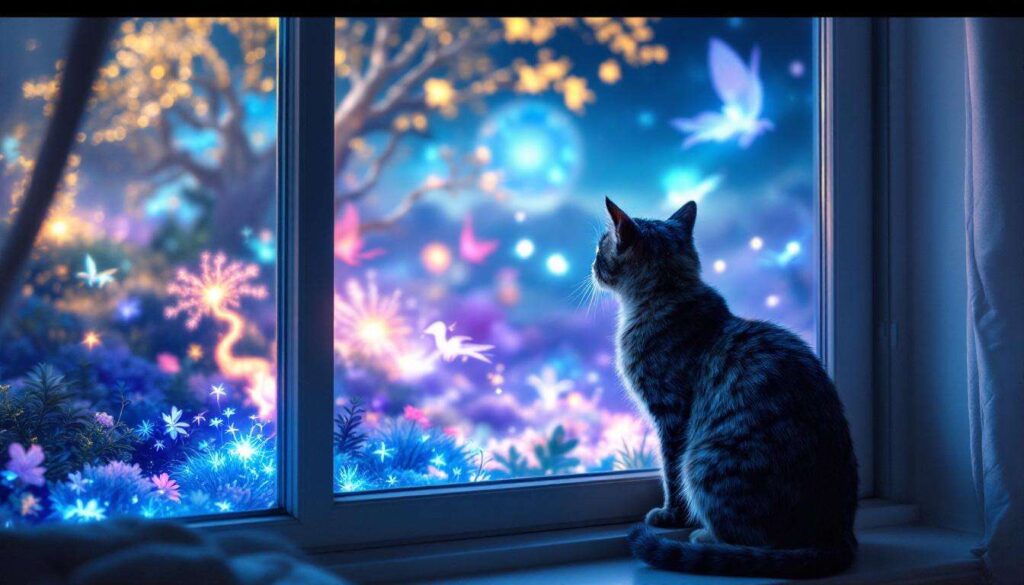 What cats can see that we can’t