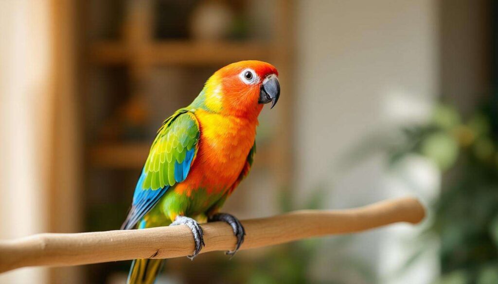 Will a simple piece of wood make a good perch for my pet bird?